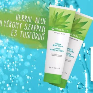 Herbal Aloe Folyékony Szappan és Tusfürdő