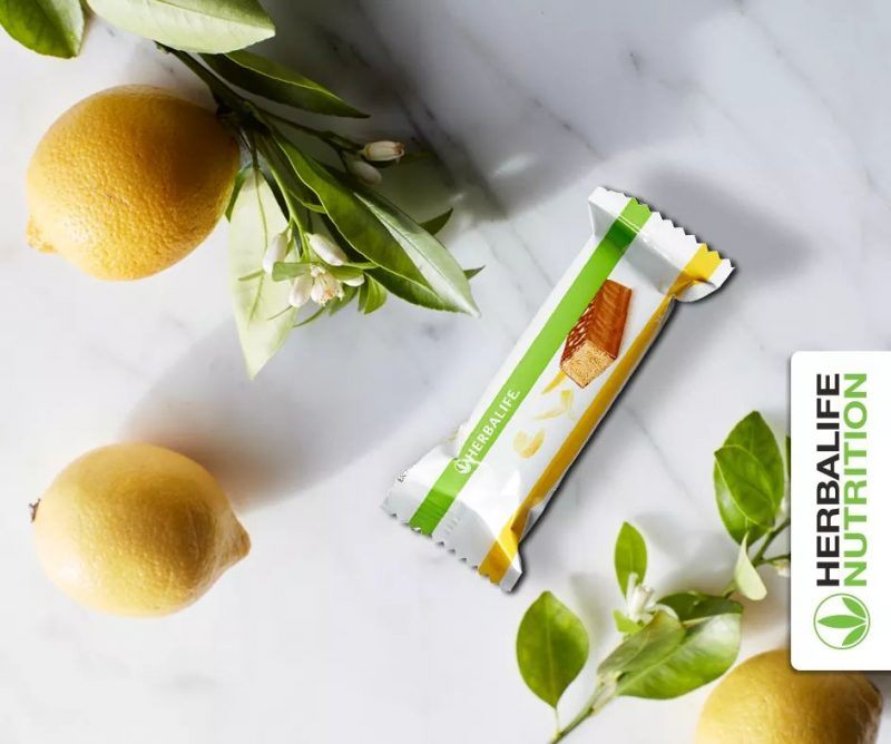 Fehérjeszelet - citromos, 14 szelet